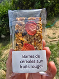 Barres de céréales aux fruits rouges (1 barre de 55g)