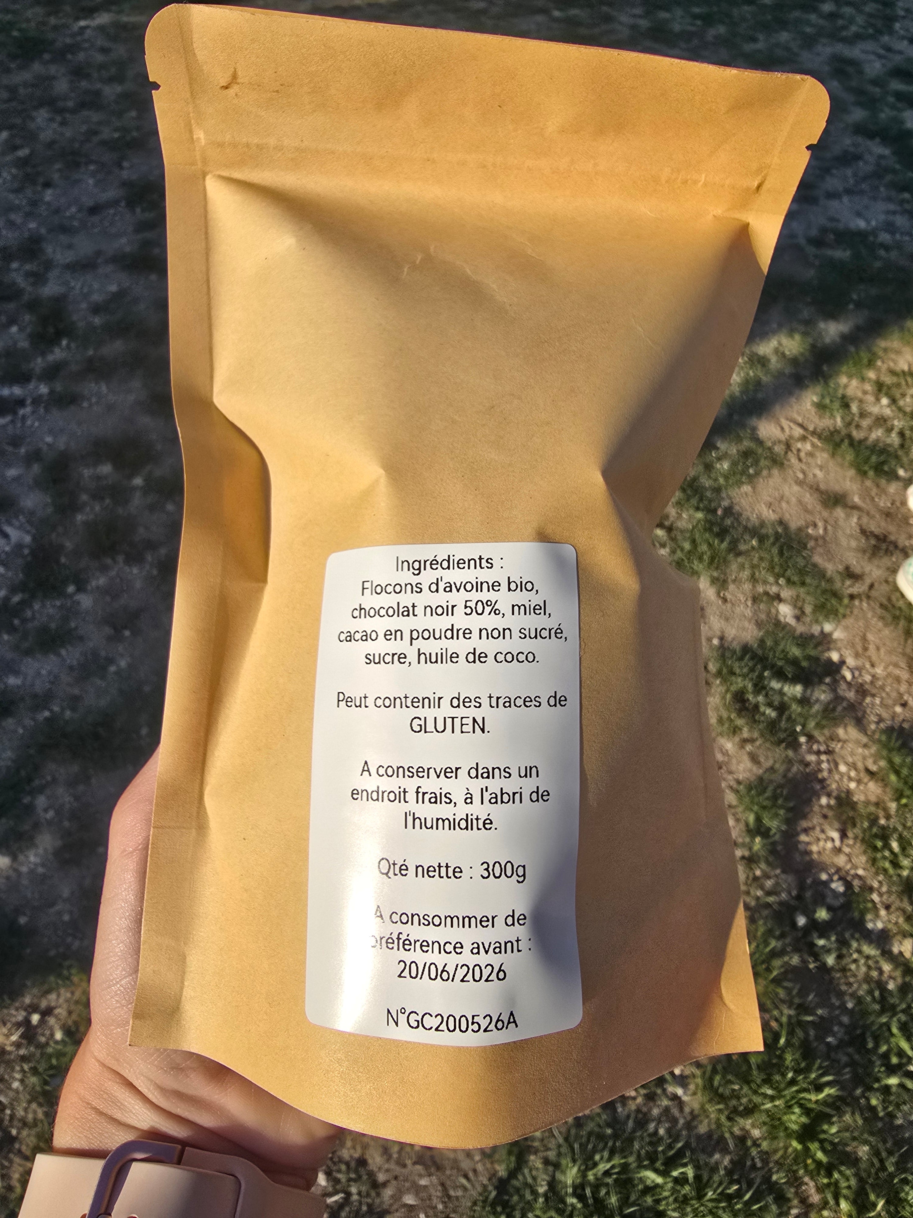 Granola au chocolat (300g)