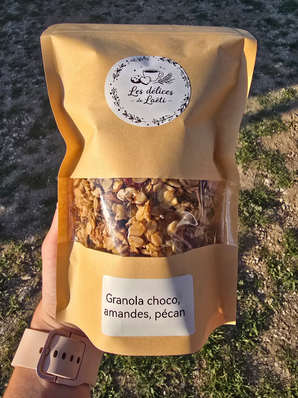 Granola choco, amande, pécan (300g)