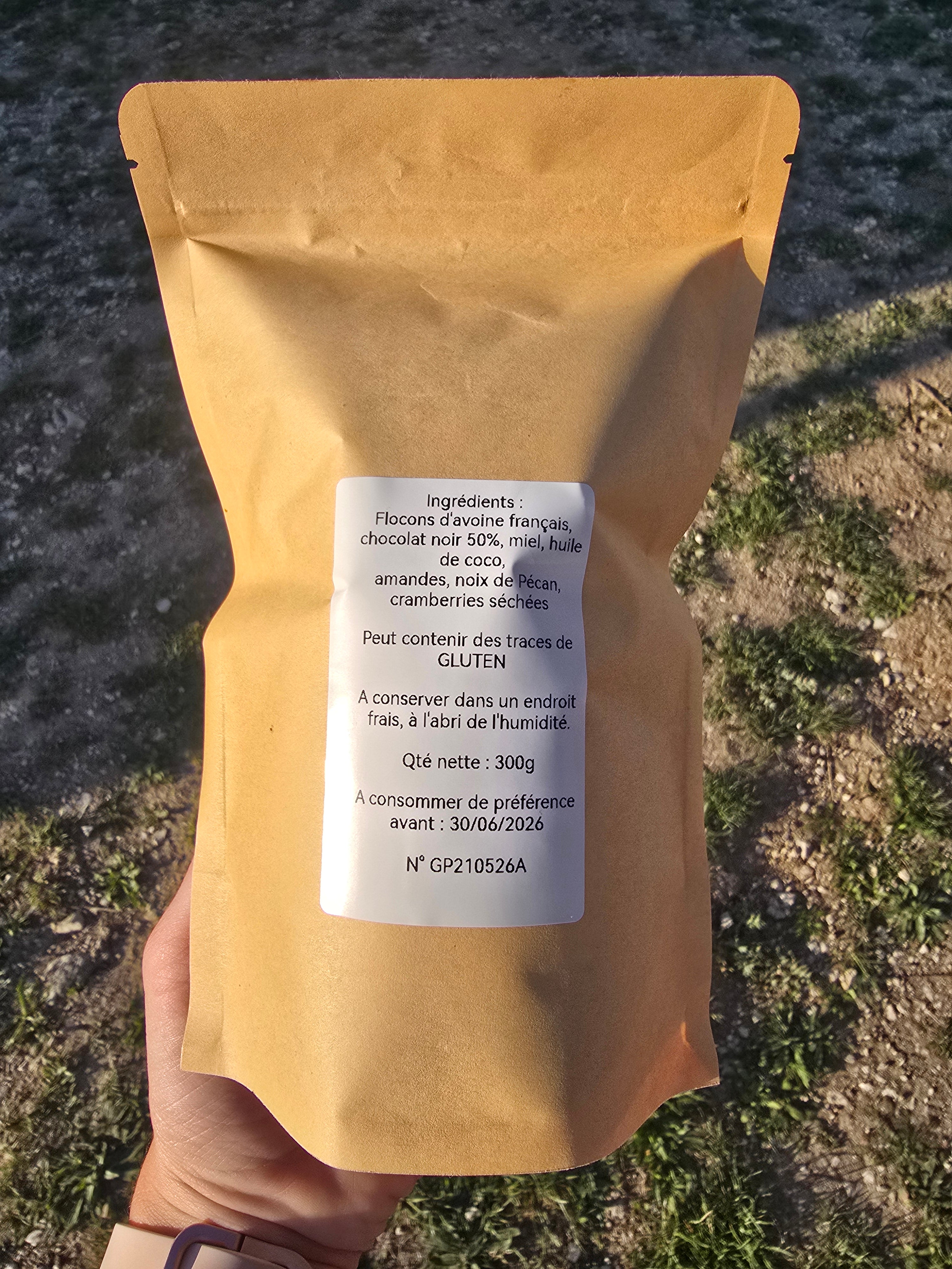 Granola choco, amande, pécan (300g)
