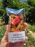 Barres de céréales compacte aux fruits rouges (1 barre)