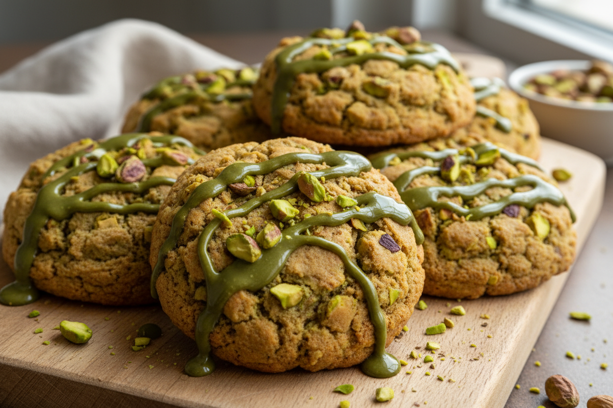 Cookie à la pistache