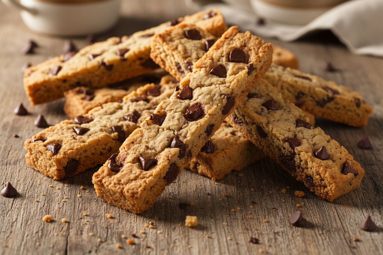 Cookies stick aux pépites de chocolat