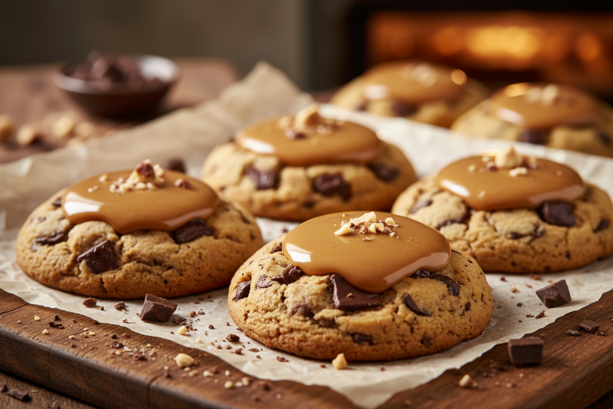 Cookie au praliné noisettes